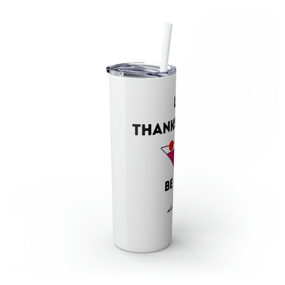 Skinny Tumbler with Straw, 20oz