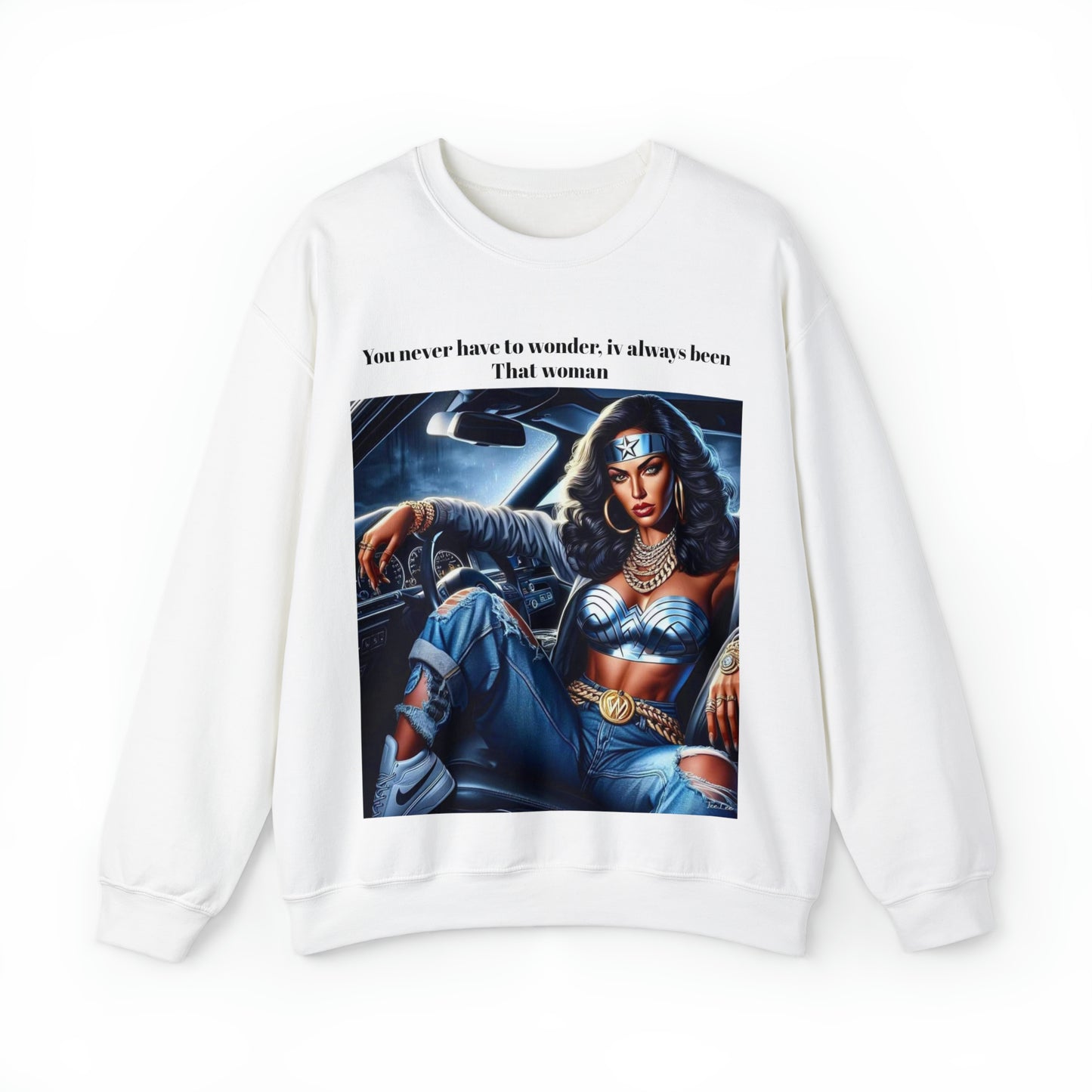 Unisex Heavy Blend™ Crewneck Sweatshirt Wonder Woman