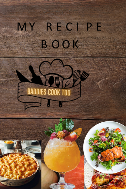 Baddie Recipe Book MAKE YOUR OWN Paper BAck